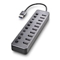 Miniatyrbillede 2 af 5: USB 3.0 Hub - NGS - IHUB 10 - 10 porte - 5 Gbps - Plug & Play - Sort