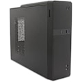 Miniatyrbillede 1 af 2: CoolBox T310 - Micro ATX Slim PC taske med BASIC500-GRS kilde. USB-C, USB 3.0 og front SD-kortlæser, understøttelse af