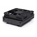 Miniatyrbillede 1 af 3: CPU heatsink med blæser Noctua NH-L9a-AM4 chromax.sort Lavprofil NH-L9a-AM4 CH.BK 1 stk.