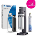 Pikkukuva 1 / 6: BRITA soodakone - SodaTRIO Musta - 1 Pullo 1L ja 1 CO2-sylinteri mukana