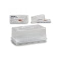 Miniatyrbillede 3 af 3: Tartfad - BigBuy Home - Rektangulær - Plast - Hvid - 16,5 x 15 x 35 cm Vit