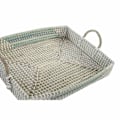 Miniatyrbillede 2 af 3: naturlig turkis hvid tropisk brætspil (48 x 38 x 15 cm) - Farve: TURKIS