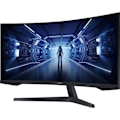Pikkukuva 2 / 6: Kaareva PC-pelinäyttö - SAMSUNG - ODYSSEY G5 - G55T C34G55TWWP - 34 tuuman UWQHD - VA-paneeli - 1 ms - 165 Hz - HDMI / DisplayPort / USB