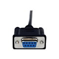 Pikkukuva 3 / 4: Serial RS232 DB9 Crossover Null Modeemi Kaapeli - STARTECH.COM - 2 m - Musta