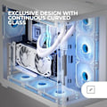 Pikkukuva 2 / 2: MARSGAMING MC-Fusion, ATX-pelikotelo, koko sivuikkuna ja jatkuva kaareva karkaistu lasietu, Double PC Semi-torni