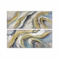 Miniatyrbillede 1 af 3: ramme 150 x 3 x 60 cm moderne abstrakt (2 enheder)