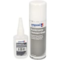 Miniatyrbillede 1 af 2: unecol 7156 – Kit accelerante + Ciano til porøse materialer Flaske, 200 ml + 50 ml), transparent farve