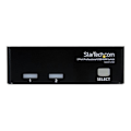Pikkukuva 2 / 3: STARTECH Professional 2-porttinen USB VGA KVM -kytkin kaapeleilla - Näppäimistön hiiri -näytön kytkinsarja