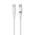 Miniatyrbillede 2 af 6: Hurtigopladningsdatakabel, Type-C, PD100W, 5,0A, 1m - Havit (CB6280) - Hvid