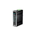 Miniatyrbild 3 av 4: TRENDNET TI-PG1284i 8-portars hanterbar Ethernet-switch - 3 lager stöds - Modulär