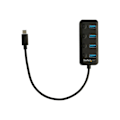 Pikkukuva 1 / 3: USB 3.0 Type-C - StarTech - 4 Ports - Kytkimet Virta/Pois - UASP-tuki - Musta