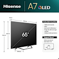 Miniatyrbillede 5 af 6: HISENSE (65A7NQ) QLED TV