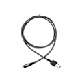 Miniatyrbillede 1 af 2: Eaton TrippLite MFi M/M USB 2.0 certificeret Heaton USB-A til Lightning Sync/Opladningskabel - Sort - 90 cm
