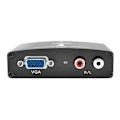 Miniatyrbillede 2 af 3: VGA & audio til HDMI konverter - LINDY - FullHD 1080p - Plug-and-Play - Sort