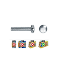 Miniatyrbild 1 av 2: GENERISK - Metrisk skruv Philips Din 7985 6x10 Zink. Box 250 Uni. Celo