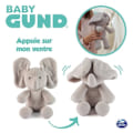 Miniatyrbillede 2 af 6: SPIN MASTER CACHE-CACHE FLAPPY L'ELEPHANT Gund Flerfärgad