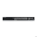 Miniatyrbillede 2 af 3: Switch - ZYXEL - XGS2220-30 - 24 porte - 6 10G uplink - L3 adgang og stabling