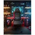 Miniatyrbillede 2 af 2: Gaming stol - WOXTER - Stinger Station Elite RGB - Anti-Stain stof - 3D armlæn - RGB LED lys Blå/rosa