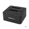 Miniatyrbillede 2 af 3: Dockingstation - STARTECH - SDOCK2U33 - USB 3.0 - 2 SATA III harddiske - Sort