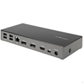 Miniatyrbillede 2 af 6: USB Hub - Startech - DK31C2DHSPDUE - 3 Porte - 4K Ultra HD - Sort