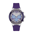 Miniatyrbillede 1 af 2: Dameur - Guess - W0772L5 - Quartz - 39 mm - Sølv - Silikone Silver
