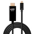 Miniatyrbillede 2 af 2: HDMI adapterkabel - Lindy - 4K60 - USB Type C - 3m - HDR
