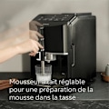 Miniatyrbillede 3 af 4: SIEMENS Fuldautomatisk kaffemaskine EQ300 ceramDrive milkPerfect sort piano TF301E19