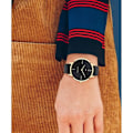 Miniatyrbild 4 av 4: Klocka - Tommy Hilfiger - 1782379 - Kvarts - Svart läder - Vattentät 3 bar Svart