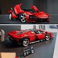 Miniatyrbillede 3 af 6: LEGO® Technic 42143 Ferrari Daytona SP3, Modelbil, Bygbar Model, Voksne Röd
