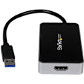 Miniatyrbillede 1 af 4: STARTECH USB 3.0 til HDMI Multi-Display Video Adapter til Mac/PC - DisplayLink Certified Eksternt grafikkort - HD 1080p