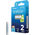 Miniatyrbild 2 av 3: Panasonic eneloop HR03 Uppladdningsbart batteri LR3 (AAA) NiMH 800 mAh 1,2 V 2 st.