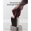 Pikkukuva 6 / 6: eufy Security eufyCam S330 - WiFi-valvontakamera - 4K-resoluutio - Aurinkoenergia - Värillinen yönäkö - Vaatii HomeBase 3:n Sort og hvid