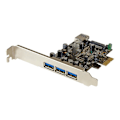 Pikkukuva 2 / 3: 4-porttinen USB 3.0 PCI Express -ohjainkortti - STARTECH - USB PCIe -sovitin UASP:llä