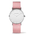 Miniatyrbillede 1 af 2: Ur - Paul Hewitt - PH-SA-S-ST-W-27M - Ø 39 mm - Quartz - Nylon Ros, Silver, Vit