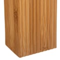 Miniatyrbillede 3 af 3: Bambus sæbe eller lotion dispenser - FEM - Dimensioner 8,2 x 6,5 x 17,5 cm - Vægt 0,230 kg kastanj