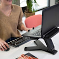 Miniatyrbillede 6 af 6: ERGOTRON Neo-Flex Stander 33-334-085 - Til bærbar - Sort