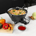 Miniatyrbillede 3 af 3: Elektrisk wok Princess Stir-Fry - PRINCESS - Sort - 1400 W - 7 liter - Justerbar termostat op til 250°C Svart