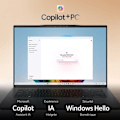 Miniatyrbillede 2 af 6: PC Bærbar ACER Swift SFG14-01-X817 -COPILOT+PC -Win 11 -14,5'' WUXGA -Qualcomm Snapdragon X Plus X1P-42-100 8C -RAM 16Go-512Go SSD