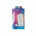 Pikkukuva 2 / 2: Pidempi kaapeli 3 Tomas Schuko - NANOCABLE - 10.37.0013-W - USB x 2 - 1.5 m - Valkoinen Vit
