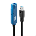 Pikkukuva 2 / 4: USB-kaapelin pidennys - Lindy - USB 3.1 Gen 1 - 15 m - Aktiivinen - Tyyppi A uros naaras