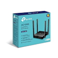 Miniatyrbillede 4 af 4: Tp-link Wifi Router Archer C54 Ac1200 Dual Ap/router, 4x Lan, 1x Wan/ 300mbps 2.4/ 867mbps 5ghz, Right To Socket, Indendørs,