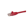 Pikkukuva 2 / 2: STARTECH Hookless Cat6 UTP-verkkokaapeli - 50 cm punainen - Anti-Snag RJ45 Ethernet-johto - Patch-kaapeli
