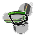 Miniatyrbillede 3 af 4: Gaming Stol HUZARO Ranger 1.0 Pixel Mesh til børn - Grøn grönt, gult, svart
