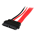 Pikkukuva 2 / 3: Ohut SATA-SATA-sovitin virtalähteellä - STARTECH.COM - ATA-sovitin - Serial ATA 150/300/600