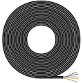 Miniatyrbillede 1 af 2: Vandtæt udendørs netværkskabel RJ45 Cat.6 UTP stift Cca AWG23 Sort 100 m - AISENS - A135-0675
