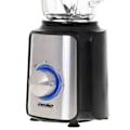 Miniatyrbillede 4 af 6: Blender Mixeur i Glas på 1,5 Liter, 2 Hastigheder + Pulse, Isknuser Mesko MS 4080 1200W Sort/Sølv 85094000