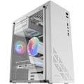 Miniatyrbillede 1 af 4: ATX Spilhus - Mars Gaming - MC100 Hvid - FRGB 9cm Blæser - Convect-Cool Ventilation - RGB Belysning