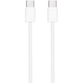 Miniatyrbillede 2 af 2: NANOCABLE 10.01.6002-CO - USB-C 2.0-kabel 60W 3A, USB-C han til USB-C han-stik, hvid farve, 2 m
