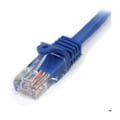 Pikkukuva 2 / 3: STARTECH 1m koukuton Cat5e UTP-verkkokaapeli - Anti-Snag RJ45 Ethernet-johto - M/M - sininen