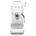 Miniatyrbillede 1 af 4: Espresso - SMEG - ECF02WHEU - 15 bar - Thermoblock-system - Reservoir 1,1L